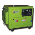 Househould Diesel Generator mit Bürste, 5.5kw. Tragbarer Typ.